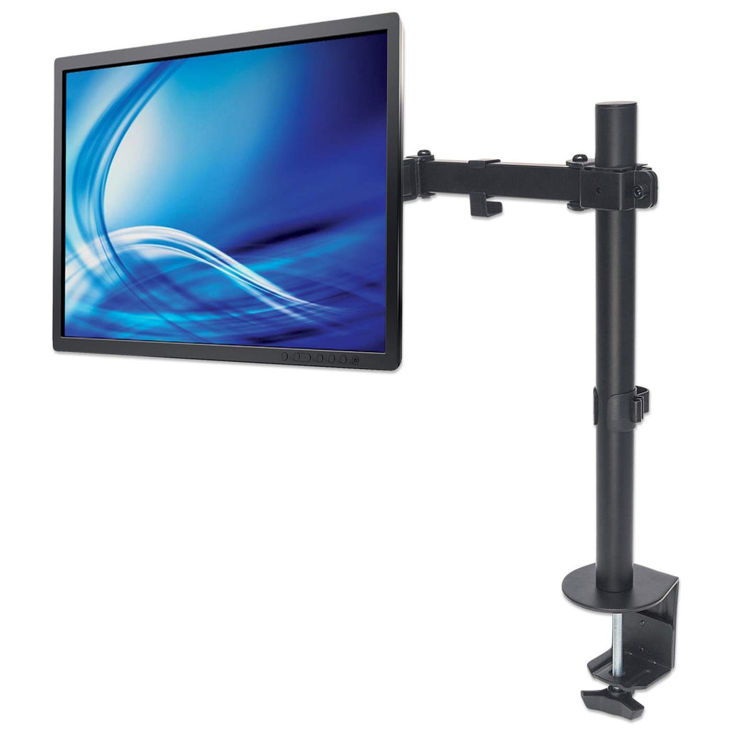 INTELLINET/MANHATTAN Monitor Mount - Desk - 1 Monitor - Full Motion - 13in To 32in - Black