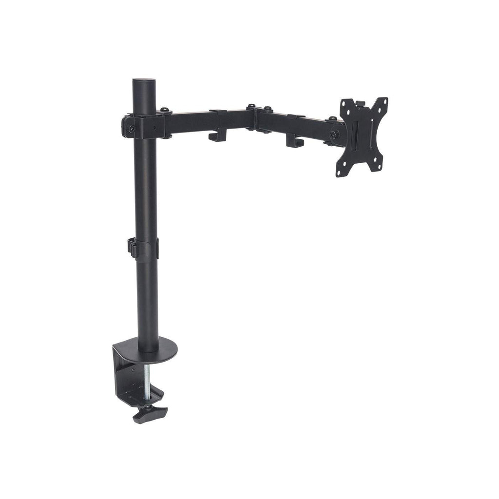 INTELLINET/MANHATTAN Monitor Mount - Desk - 1 Monitor - Full Motion - 13in To 32in - Black