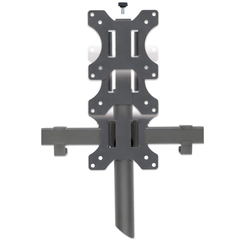 INTELLINET/MANHATTAN Monitor Mount - Wall - 3 Monitors - 13 to 27in - Black