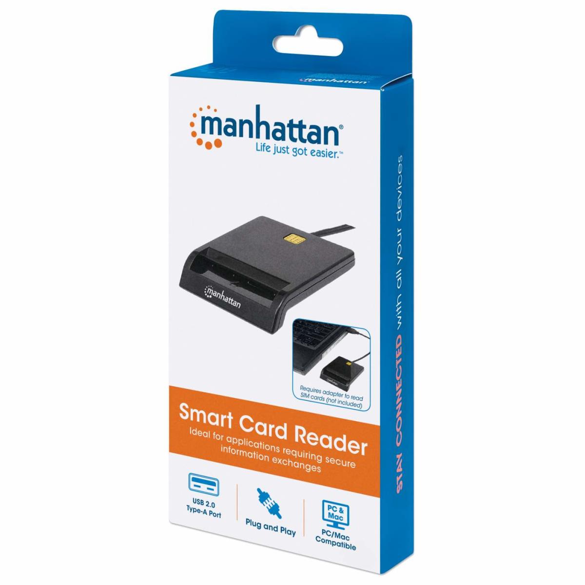 INTELLINET/MANHATTAN USB Smart Card Reader
