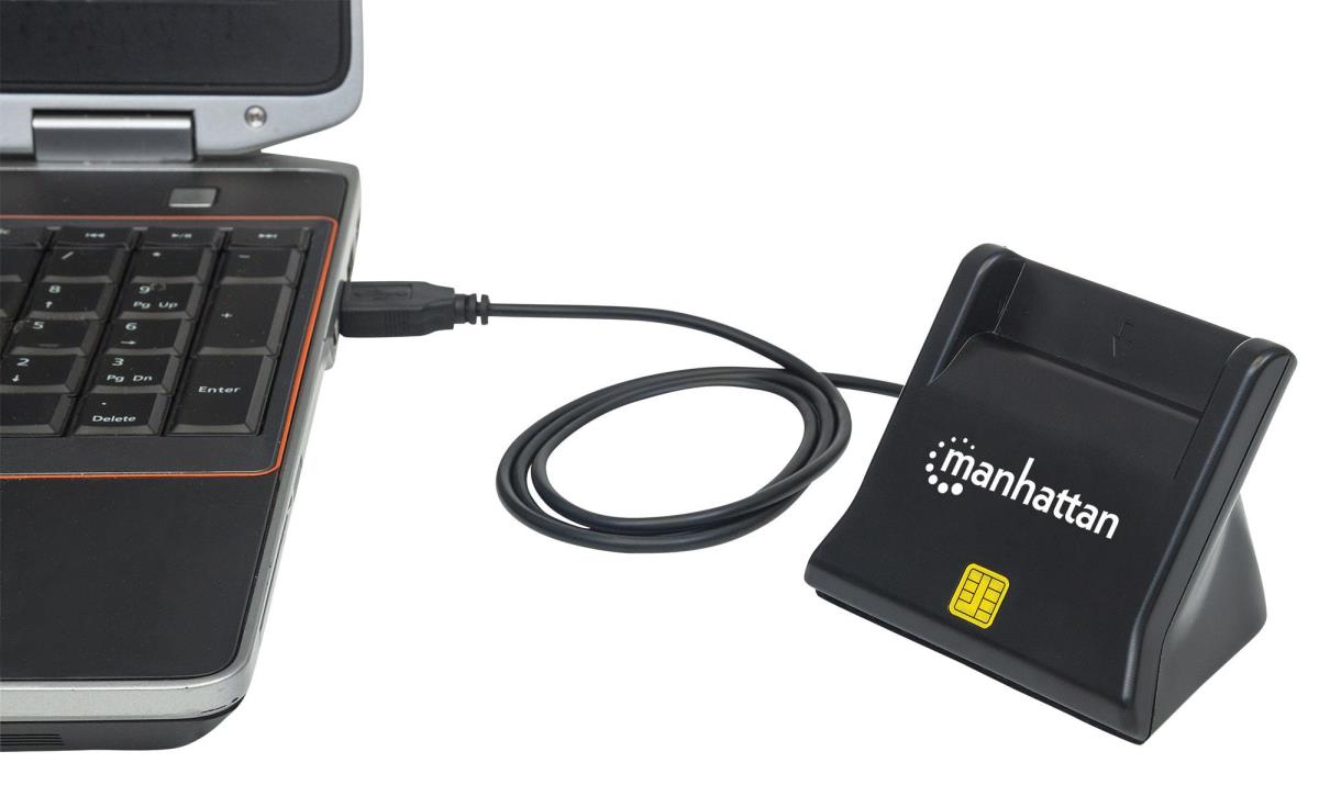 INTELLINET/MANHATTAN USB 2.0 Smart/sim Card Reader