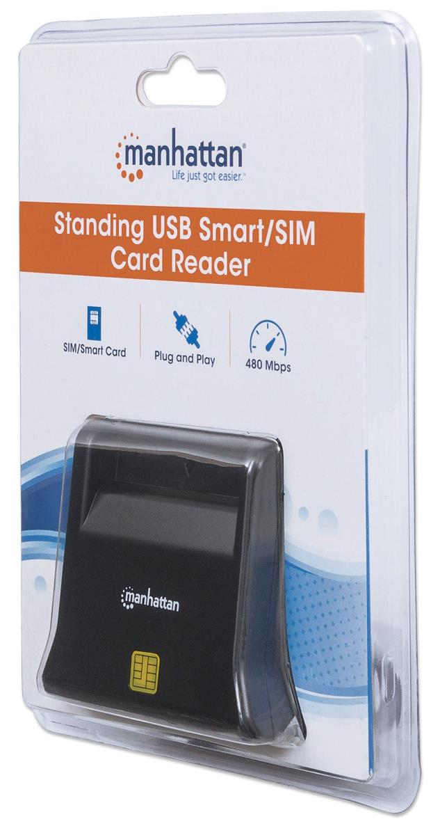 INTELLINET/MANHATTAN USB 2.0 Smart/sim Card Reader