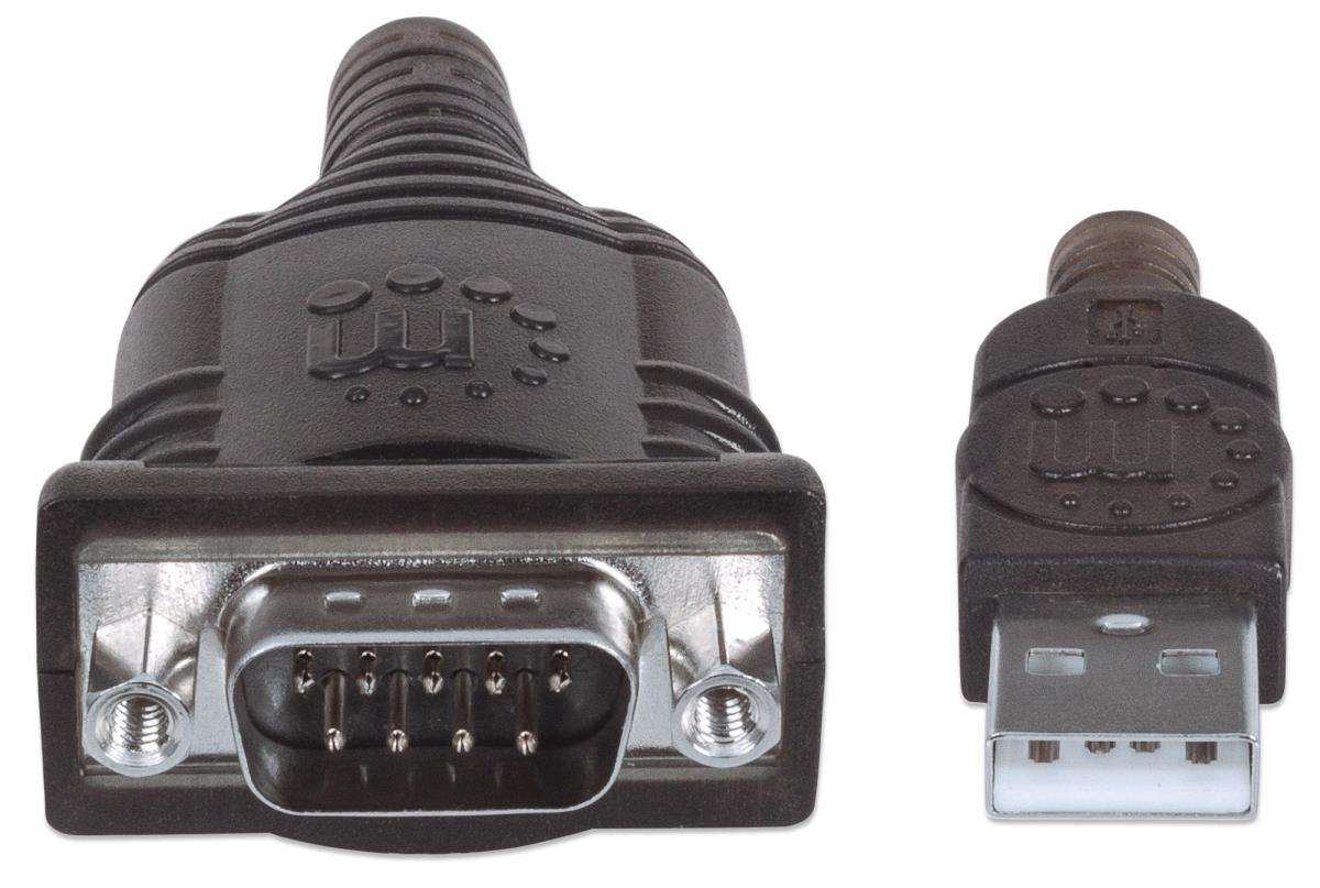 INTELLINET/MANHATTAN USB to Serial Converte 45cm