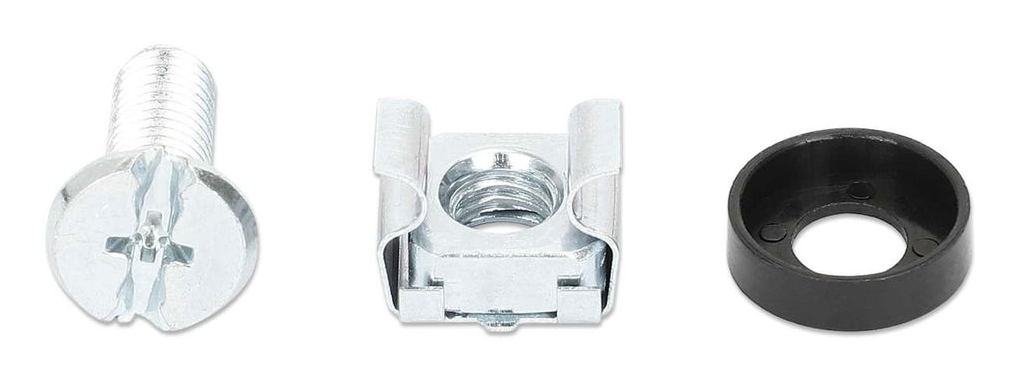 INTELLINET/MANHATTAN Cage Nut Set 100 Pieces