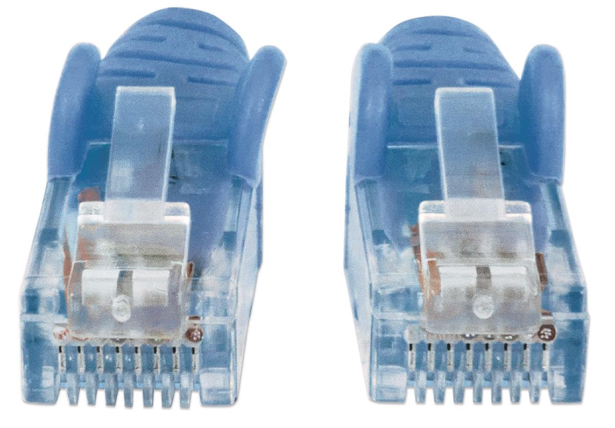 INTELLINET/MANHATTAN Patch Cable - CAT6 - U/UTP - 20m - Blue