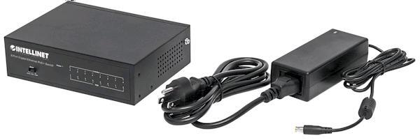 INTELLINET/MANHATTAN Gigabit Ethernet PoE+ Switch 8 Port