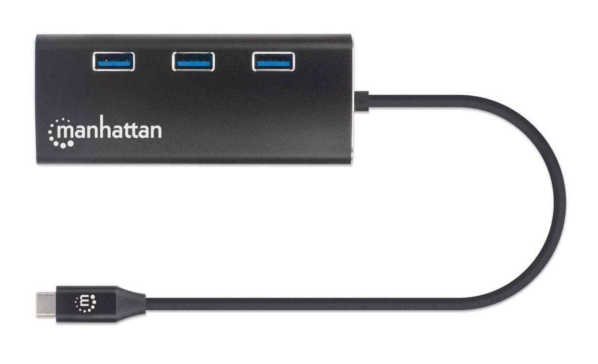 INTELLINET/MANHATTAN USB 3.2 Gen 1 USB-C Multiport-Adapter