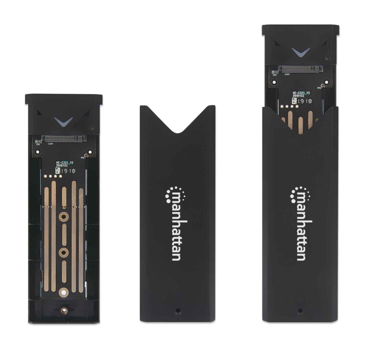 INTELLINET/MANHATTAN SSD Enclosure M.2 NVMe USB 3.2