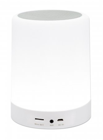 INTELLINET/MANHATTAN Sound Science Bluetooth Speaker - FM Radio/MicroSD Reader - 3w