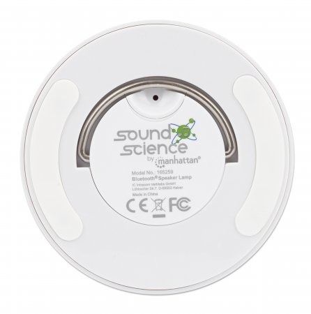 INTELLINET/MANHATTAN Sound Science Bluetooth Speaker - FM Radio/MicroSD Reader - 3w