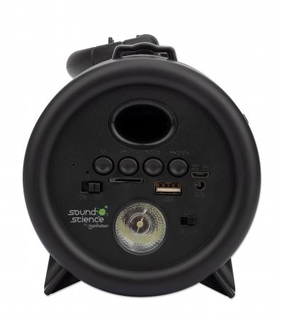 INTELLINET/MANHATTAN Camouflage Bluetooth Speaker - FM Radio/MicroSD Reader - 3w