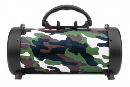 INTELLINET/MANHATTAN Camouflage Bluetooth Speaker - FM Radio/MicroSD Reader - 3w