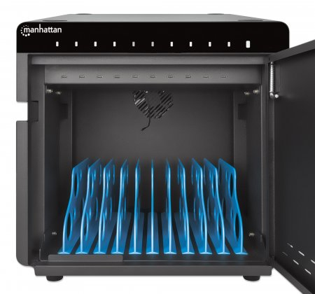 INTELLINET/MANHATTAN Charging Cabinet (X10) 180W- USB-C Ports 3A/18W Per Port
