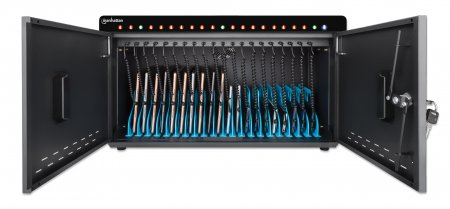 INTELLINET/MANHATTAN Charging Cabinet (X20) 360W- USB-C Ports 3A/18W Per Port