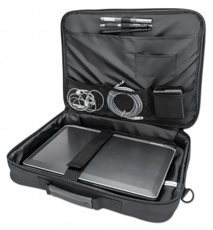 INTELLINET/MANHATTAN Cambridge - 15.6in Notebook Bag - Black