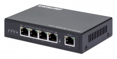 INTELLINET/MANHATTAN Gigabit Ultra PoE Extender 4-Port