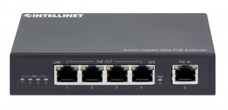 INTELLINET/MANHATTAN Gigabit Ultra PoE Extender 4-Port