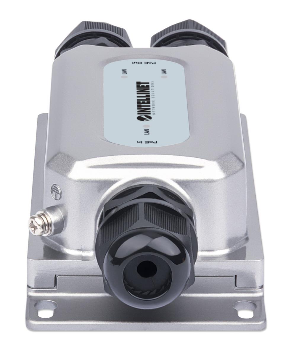 INTELLINET/MANHATTAN Outdoor Vandalproof Gigabit Ultra PoE Extender 2-Port