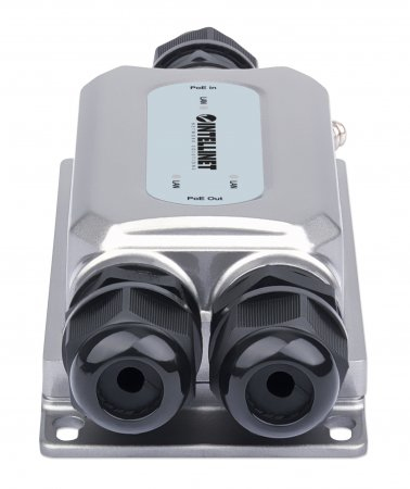 INTELLINET/MANHATTAN Outdoor Vandalproof Gigabit Ultra PoE Extender 2-Port