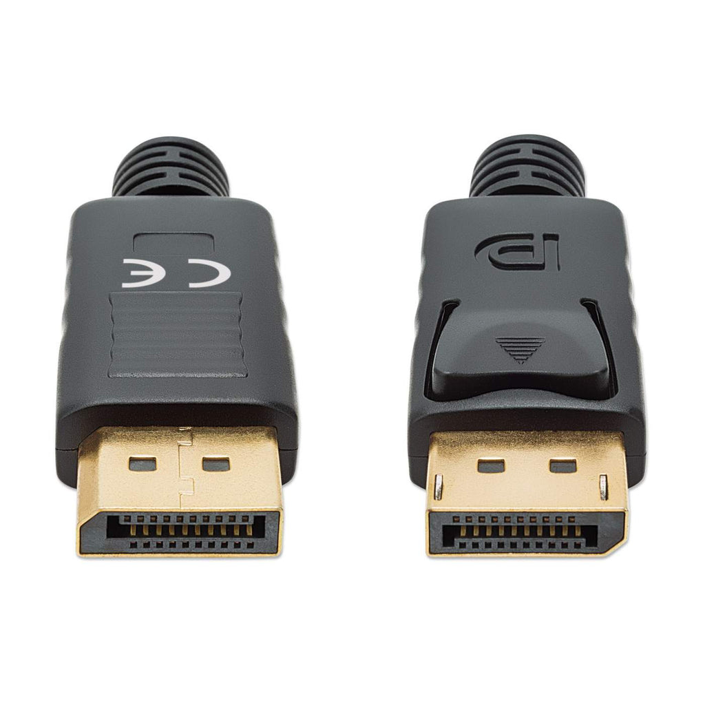 INTELLINET/MANHATTAN DisplayPort Cable 3m 8k/60hz- Pvc Male/Male Black