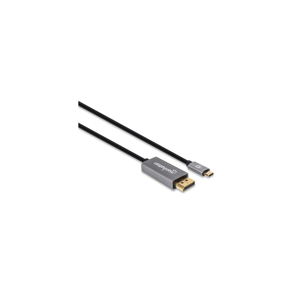 INTELLINET/MANHATTAN USB-C TO DisplayPort 8K/60HZ 3M -Male/Male Black