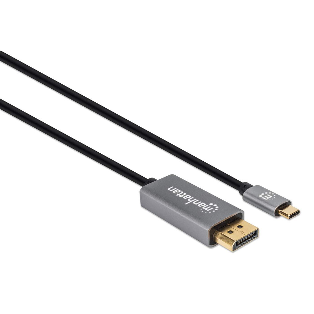 INTELLINET/MANHATTAN USB-C TO DisplayPort 8K/60HZ 2M -Male/Male Black