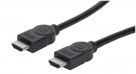 INTELLINET/MANHATTAN High Speed HDMI Cable with Ethernet 4K@30Hz UHD, HDMI Male to Male, 2m