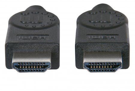 INTELLINET/MANHATTAN High Speed HDMI Cable with Ethernet 4K@30Hz UHD, HDMI Male to Male, 2m