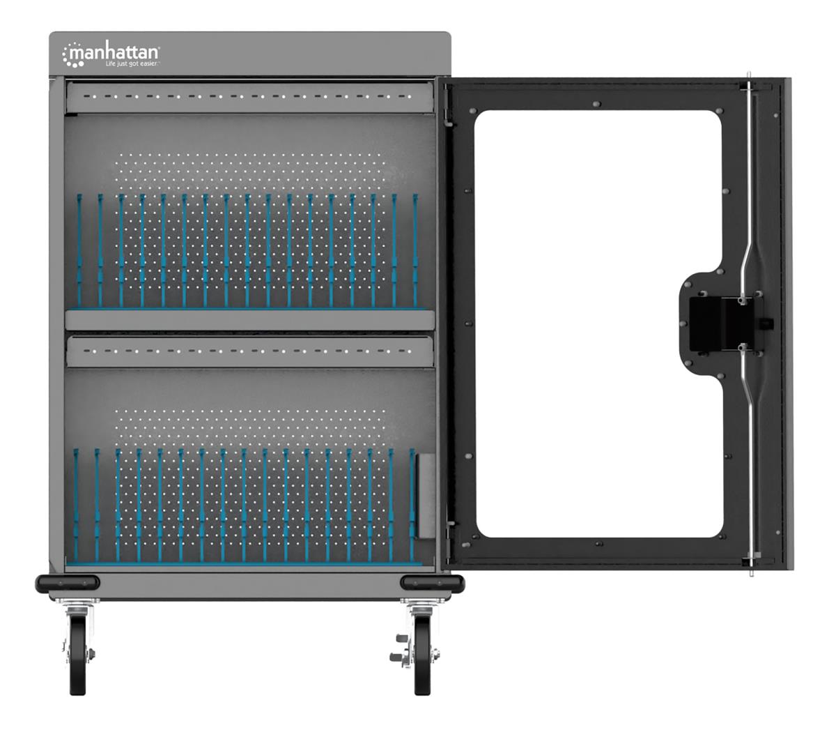 INTELLINET/MANHATTAN Charging Cabinet USB-C X32 18W- 15.6in 18W Per Port (576W Total)