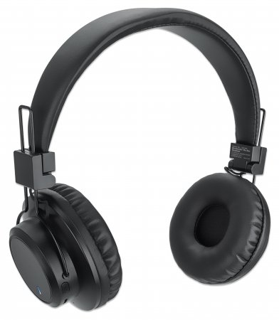 INTELLINET/MANHATTAN Headset - Sound Science On-Ear - Stereo - Bluetooth - Black