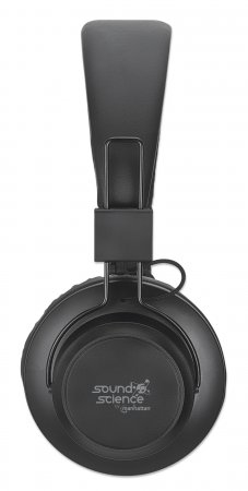 INTELLINET/MANHATTAN Headset - Sound Science On-Ear - Stereo - Bluetooth - Black