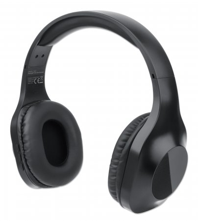 INTELLINET/MANHATTAN Headset - Sound Science Over-ear - Stereo - Bluetooth - Black