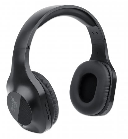 INTELLINET/MANHATTAN Headset - Sound Science Over-ear - Stereo - Bluetooth - Black