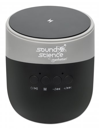 INTELLINET/MANHATTAN Sound Science Bluetooth Speaker with Wireless Charging Pad