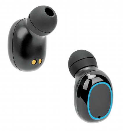 INTELLINET/MANHATTAN Headset - Sound Science True Wireless In-Ear  - Stereo - Bluetooth - Black