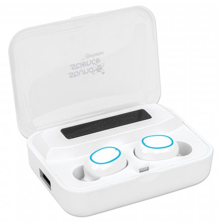 INTELLINET/MANHATTAN Headset - Sound Science True Wireless In-Ear  - Stereo - Bluetooth - White
