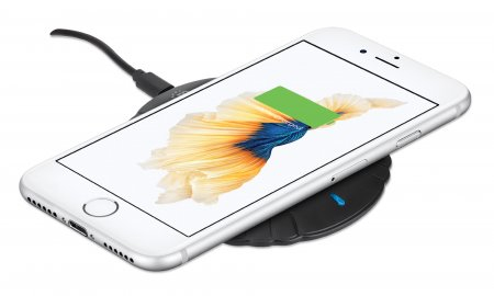 INTELLINET/MANHATTAN Smartphone Wireless Charging- Pad Qi Certified 5w Black
