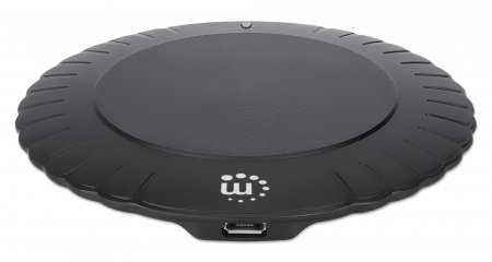 INTELLINET/MANHATTAN Smartphone Wireless Charging- Pad Qi Certified 5w Black
