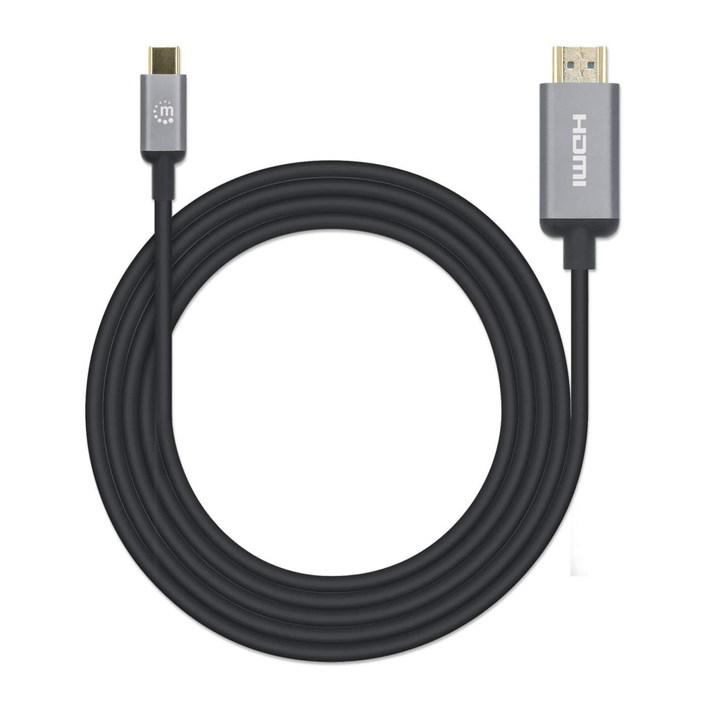 INTELLINET/MANHATTAN USB-C to HDMI Adapter Cable 4K/60HZ Male/Male 2m Black