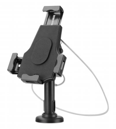 INTELLINET/MANHATTAN Tablet/iPad Stand -  Desk and Wall Mount Holder - Lockable - 7.9 to 11in