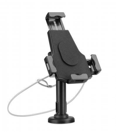 INTELLINET/MANHATTAN Tablet/iPad Stand -  Desk and Wall Mount Holder - Lockable - 7.9 to 11in