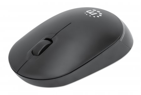 INTELLINET/MANHATTAN Wireless Mouse - Performance III - Optical - USB - Black