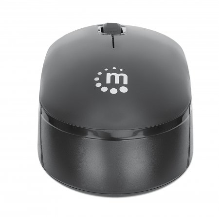 INTELLINET/MANHATTAN Wireless Mouse - Performance III - Optical - USB - Black