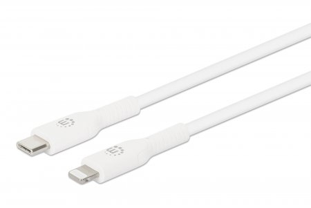 INTELLINET/MANHATTAN USB-C TO Lightning Cable 0.5m- Male/Male Black Mfi/certified