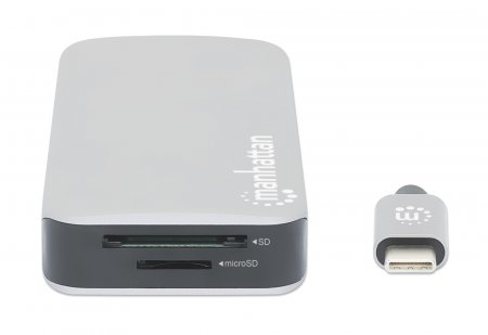 INTELLINET/MANHATTAN USB-C Dock/HUB/Reader 6-port- HDMI/Network/USB-A(X3)/USB-C Power Delivery