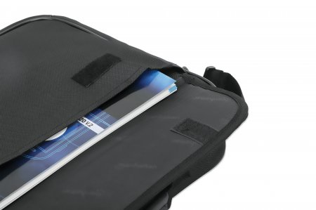 INTELLINET/MANHATTAN Cambridge Clamshell - 14.1in Notebook Bag - Black