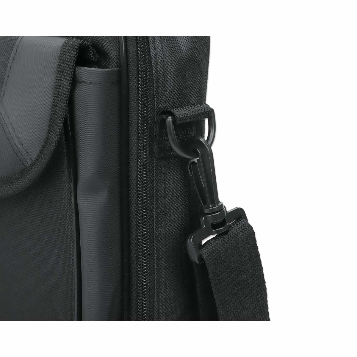 INTELLINET/MANHATTAN Cambridge Clamshell - 14.1in Notebook Bag - Black