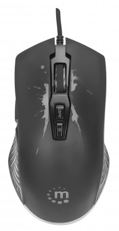 INTELLINET/MANHATTAN RGB LED Wired Optical USB Gaming Mouse