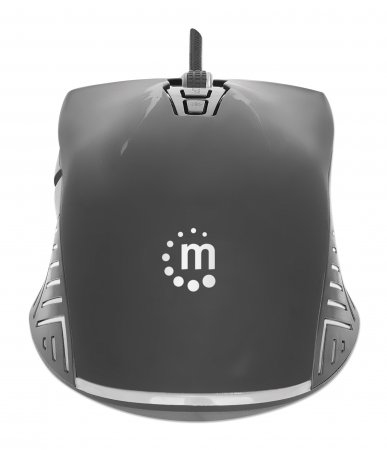 INTELLINET/MANHATTAN RGB LED Wired Optical USB Gaming Mouse