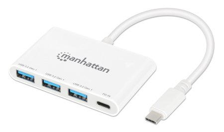 INTELLINET/MANHATTAN USB 3.0 Type-C Hub 3-Port with Power Delivery
